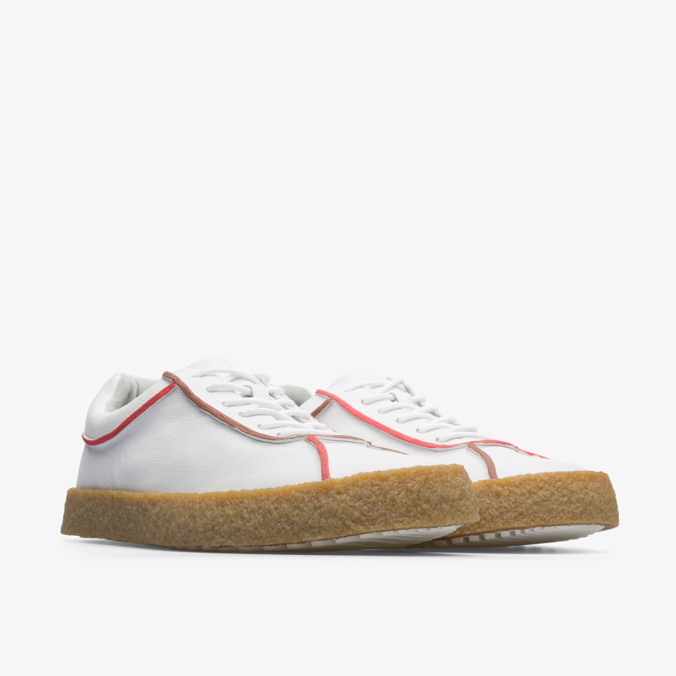 Tenis Camper Twins Hombre - Blancas | Camper Online + 6927JBFCK